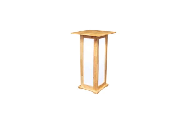 Stehtisch Monza Plexi Opal – Bild 3