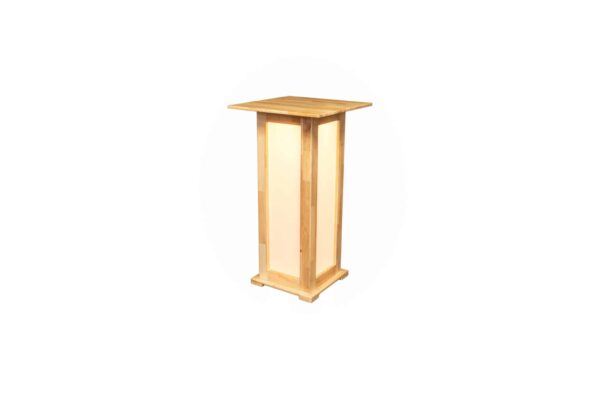 Stehtisch Monza Plexi Opal – Bild 2