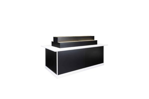 Buffetinsel Standard schwarz und weiss